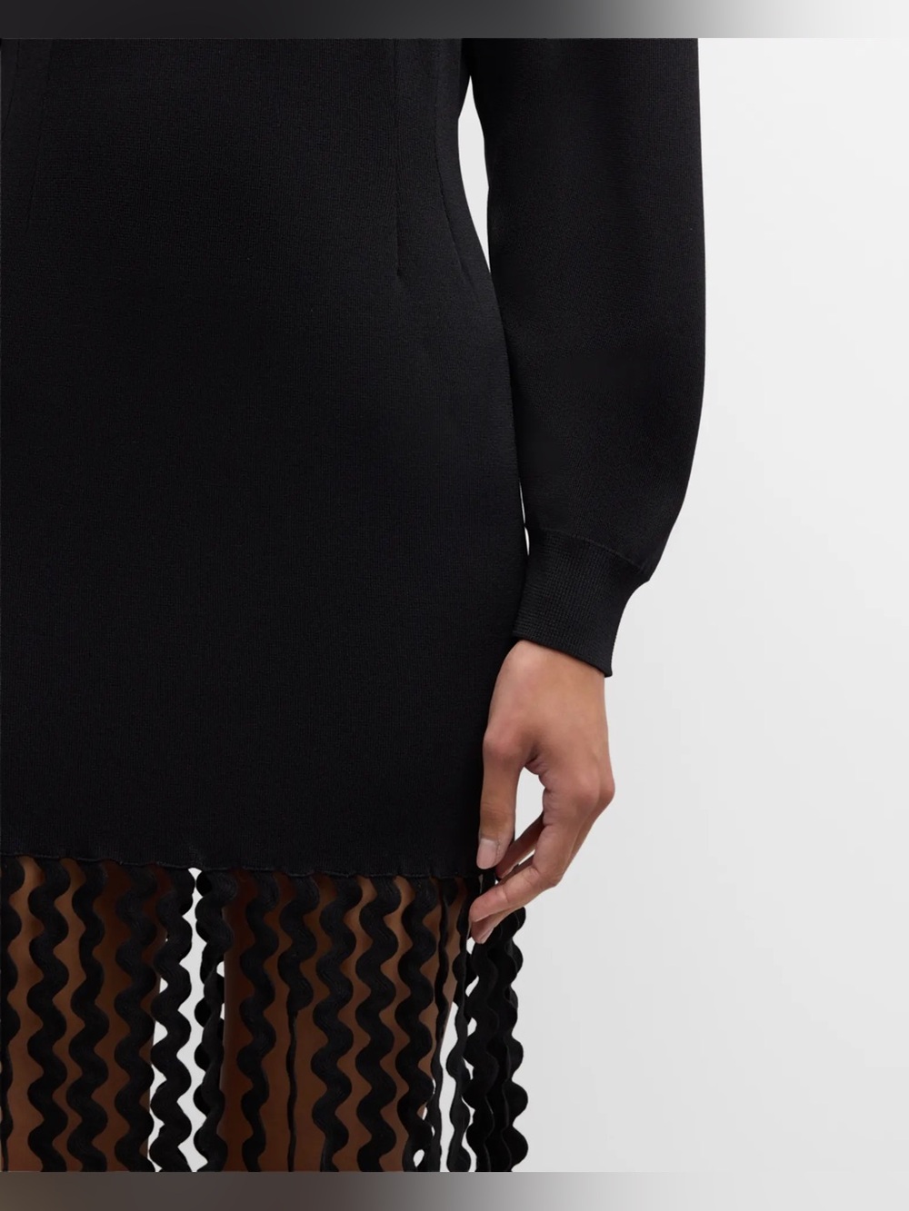 Simon Miller Wallis knit fringe Dress - Picture 2 of 6